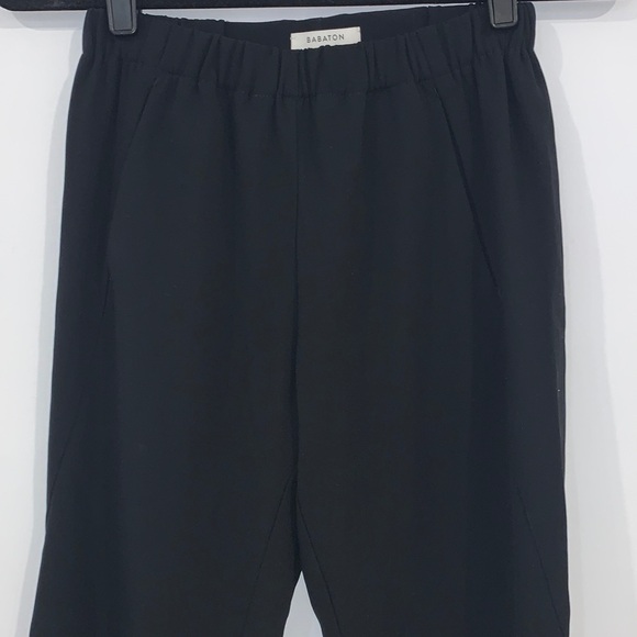 ARITZIA Babaton Black Dextor Mid Rise Ankle Trousers Tuxedo Pants size XS - Picture 6 of 16